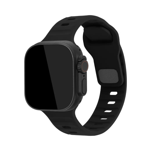 Mobilize Silicon Watch Band - Sports - For Apple 38/40/41Mm - Black