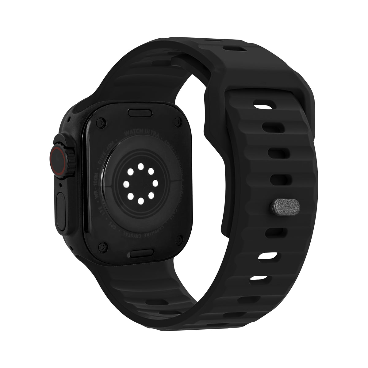 Mobilize Silicon Watch Band - Sports - For Apple 38/40/41Mm - Black