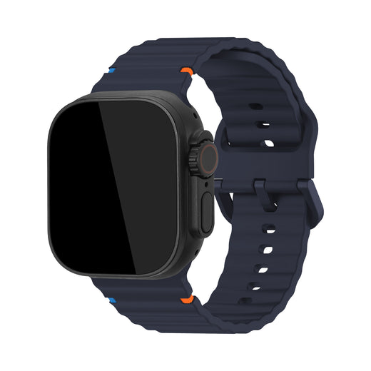 Mobilize Silicon Watch Band - Buckle - For Apple 38/40/41Mm - Blue