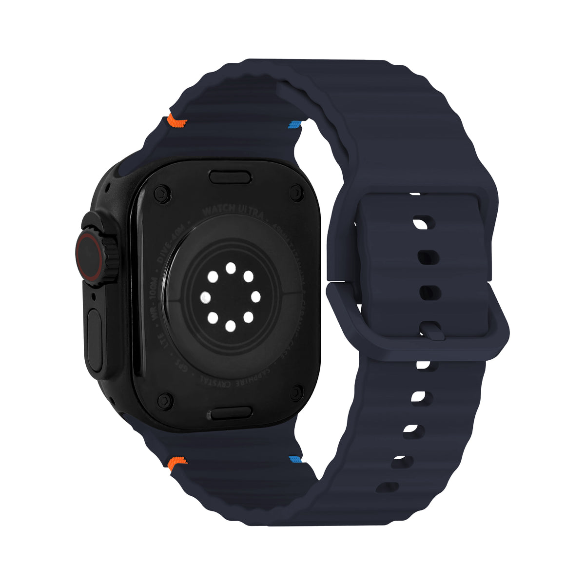 Mobilize Silicon Watch Band - Buckle - For Apple 38/40/41Mm - Blue