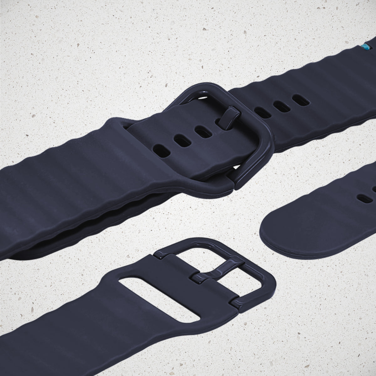 Mobilize Silicon Watch Band - Buckle - For Apple 38/40/41Mm - Blue