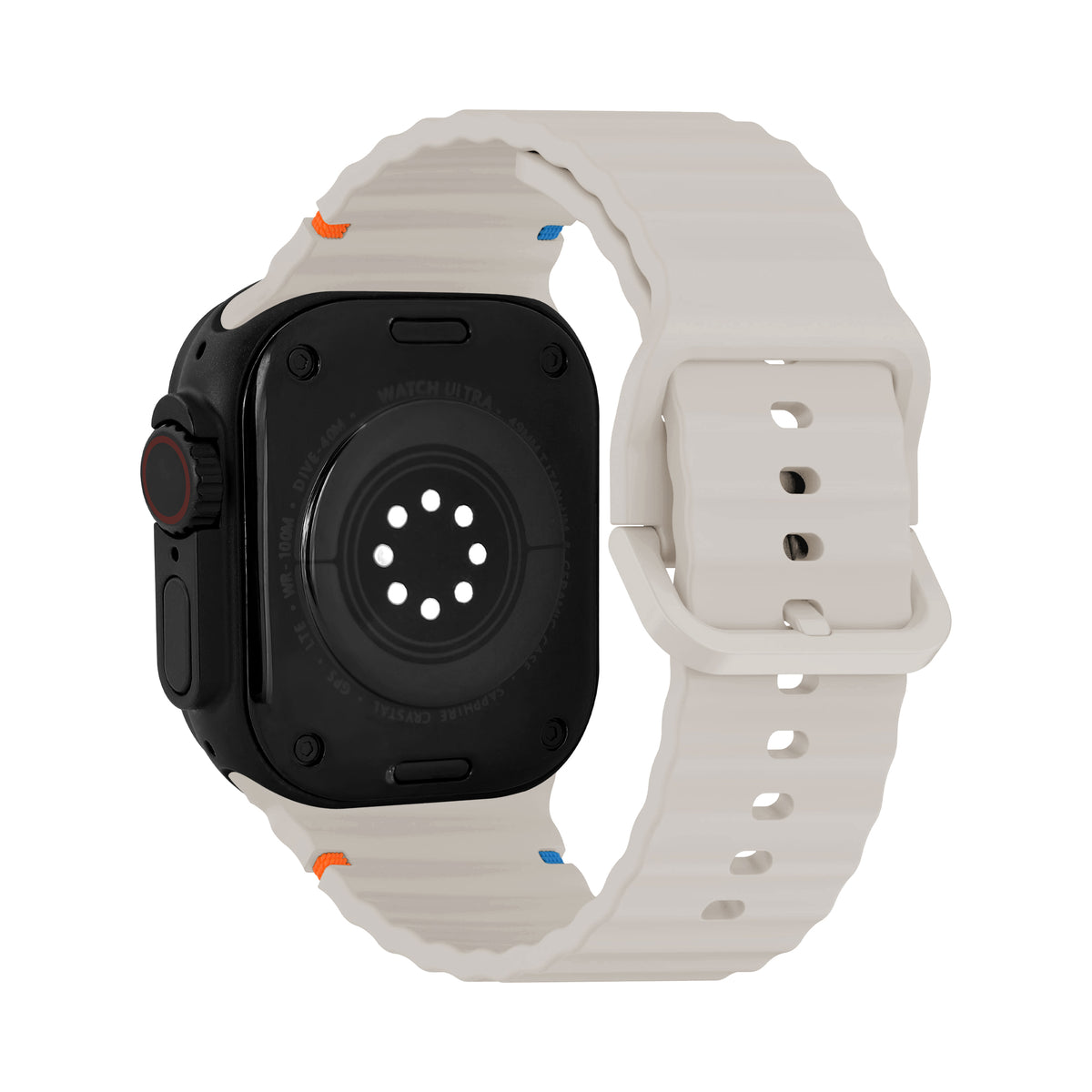 Mobilize Silicon Watch Band - Buckle - For Apple 38/40/41Mm - Starlight