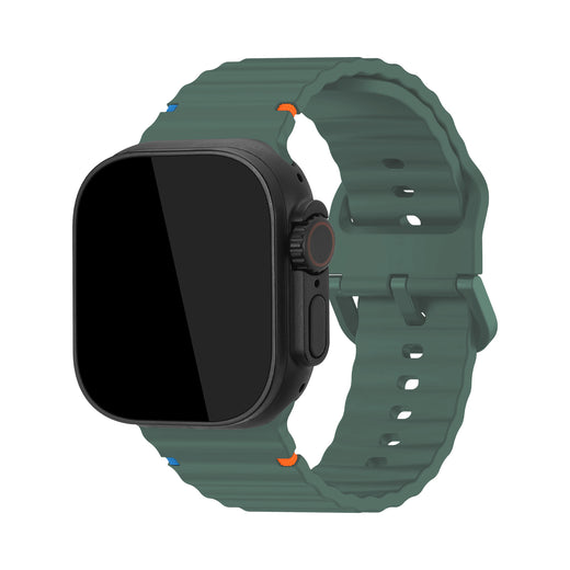 Mobilize Silicon Watch Band - Buckle - For Apple 38/40/41Mm - Green