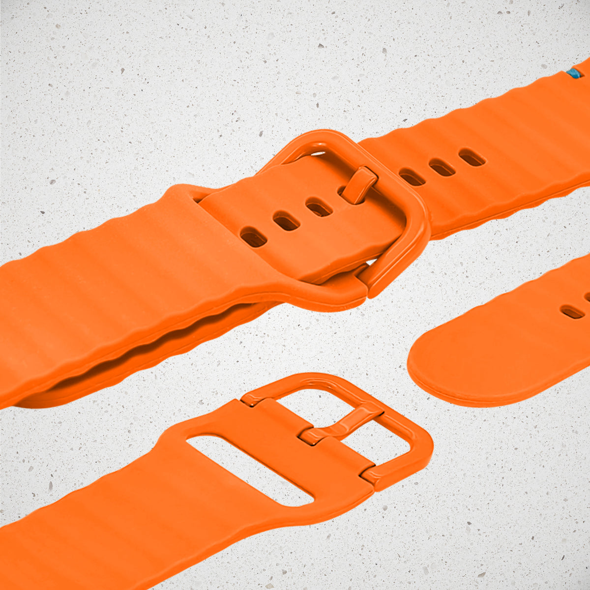 Mobilize Silicon Watch Band - Buckle - For Apple 42/44/45/49Mm - Orange