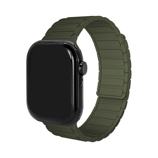 Mobilize Silicon Watch Band - Magnetic - For Apple 42/44/45/49Mm - Green