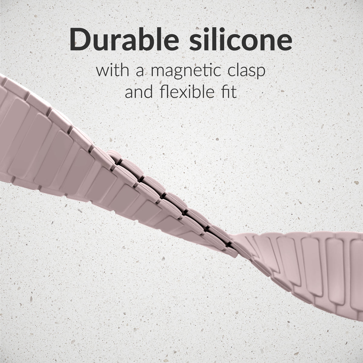Mobilize Silicon Watch Band - Magnetic - For Apple 38/40/41Mm - Pink