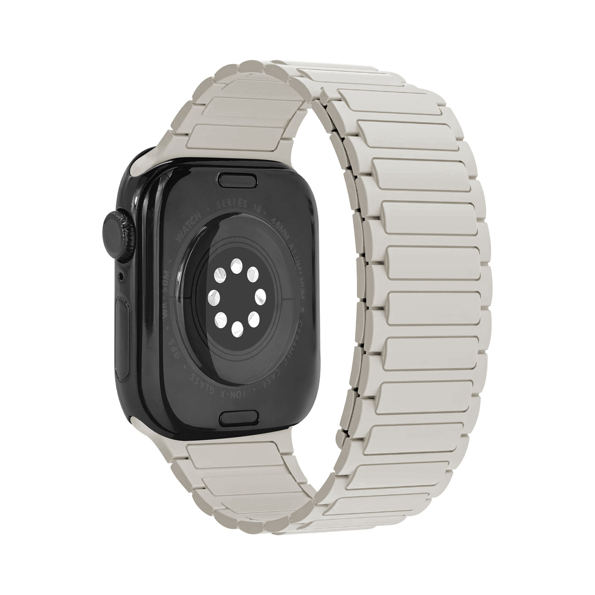 Mobilize Silicon Watch Band - Magnetic - For Apple 42/44/45/49Mm - Starlight
