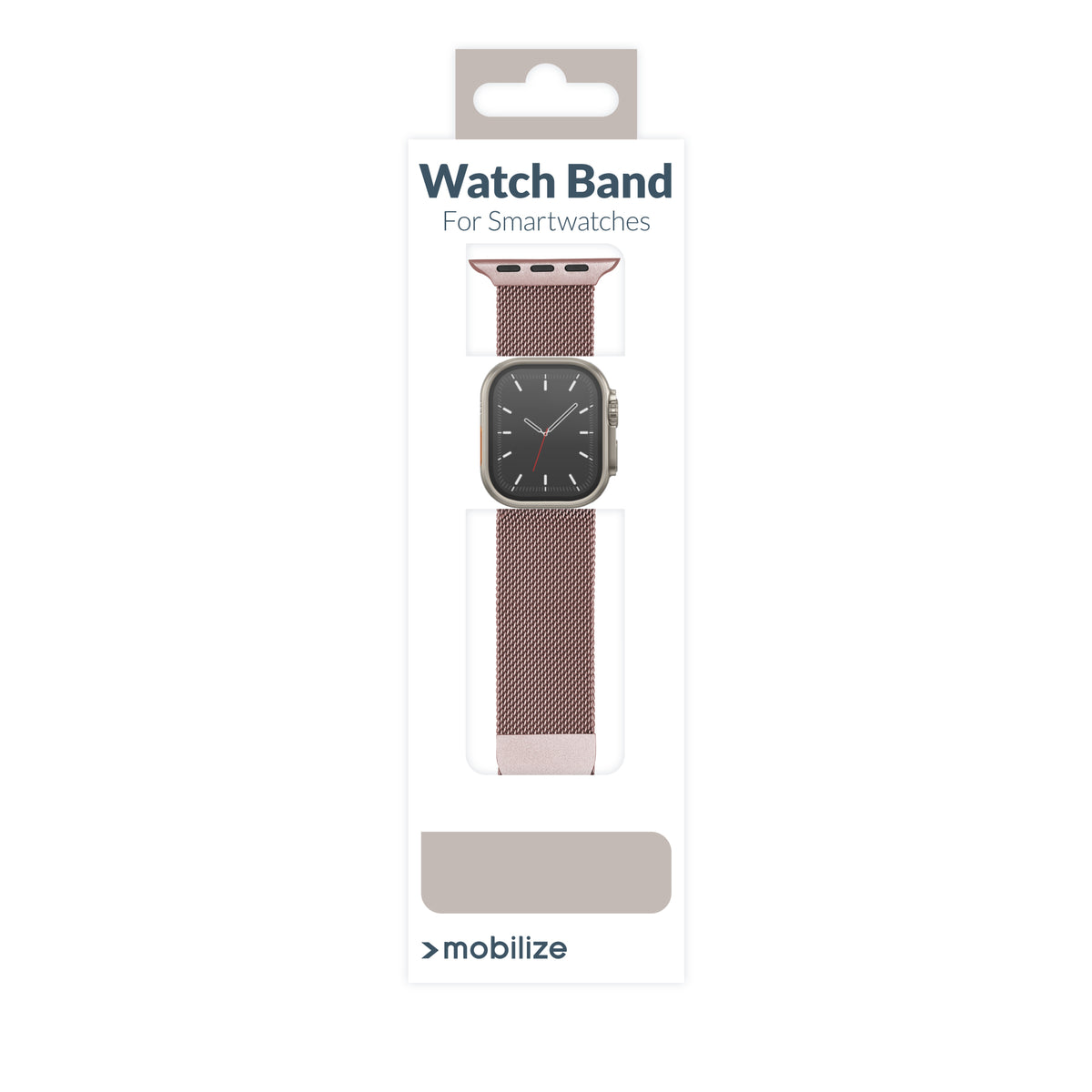 Mobilize Milanese Watch Band - For Apple 42/44/45/49Mm - Pink