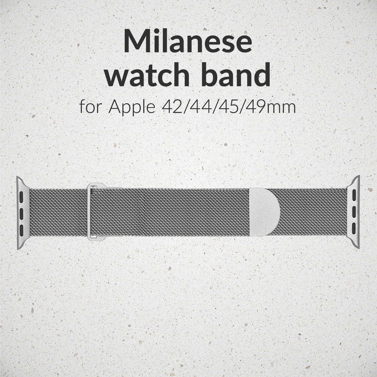Mobilize Milanese Watch Band - For Apple 42/44/45/49Mm - Silver