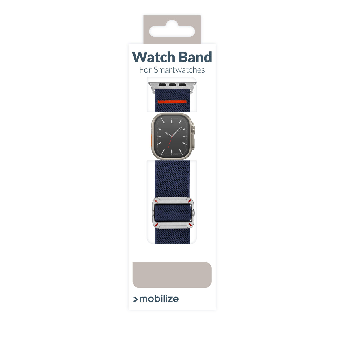 Mobilize Nylon Watch Band - Elastic - For Apple 38/40/41Mm - Blue