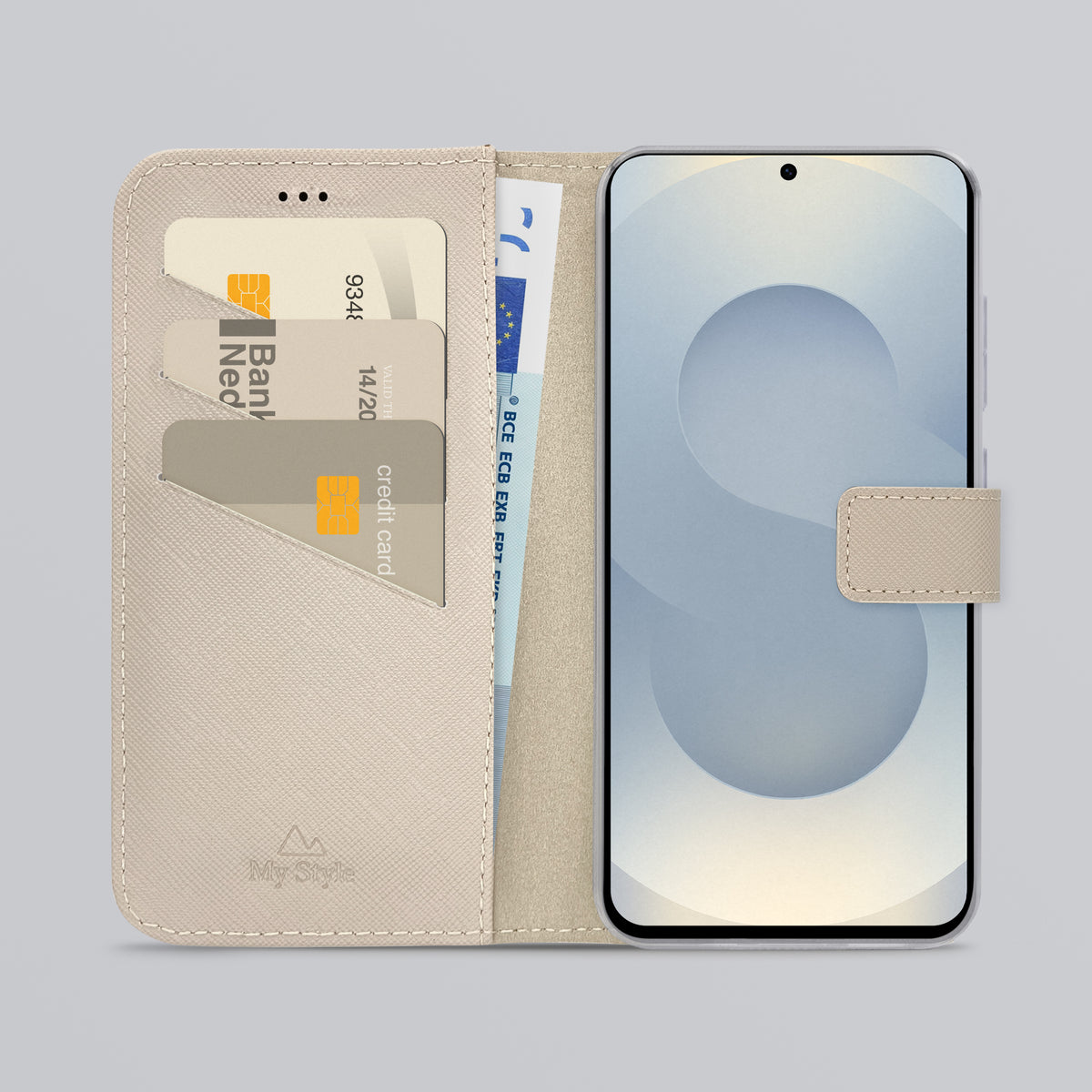 My Style Flex Wallet For Samsung Galaxy S26+ 5G Warm Taupe