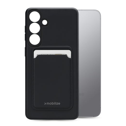 Mobilize Rubber Gelly Card Case Samsung Galaxy S26+ 5G Matt Black