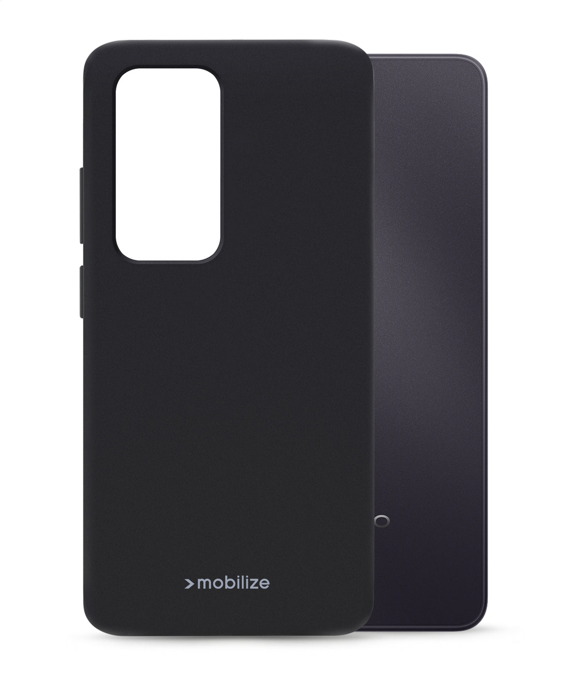 Mobilize Rubber Gelly Case Oppo A5M Matt Black