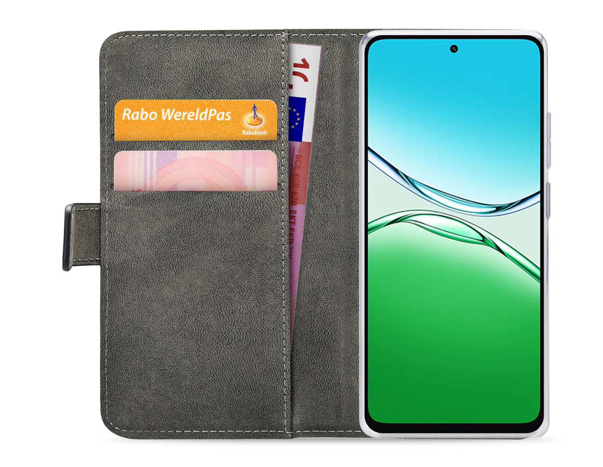 Mobilize Classic Gelly Wallet Book Case Oppo A6 Pro Black