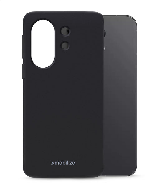 Mobilize Rubber Gelly Case Vivo X200 Fe Matt Black
