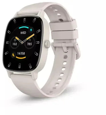 Ksix Smartwatch Pulse | Met Hartslagmeter | Beige | Voor Fitnessliefhebbers - Essentify