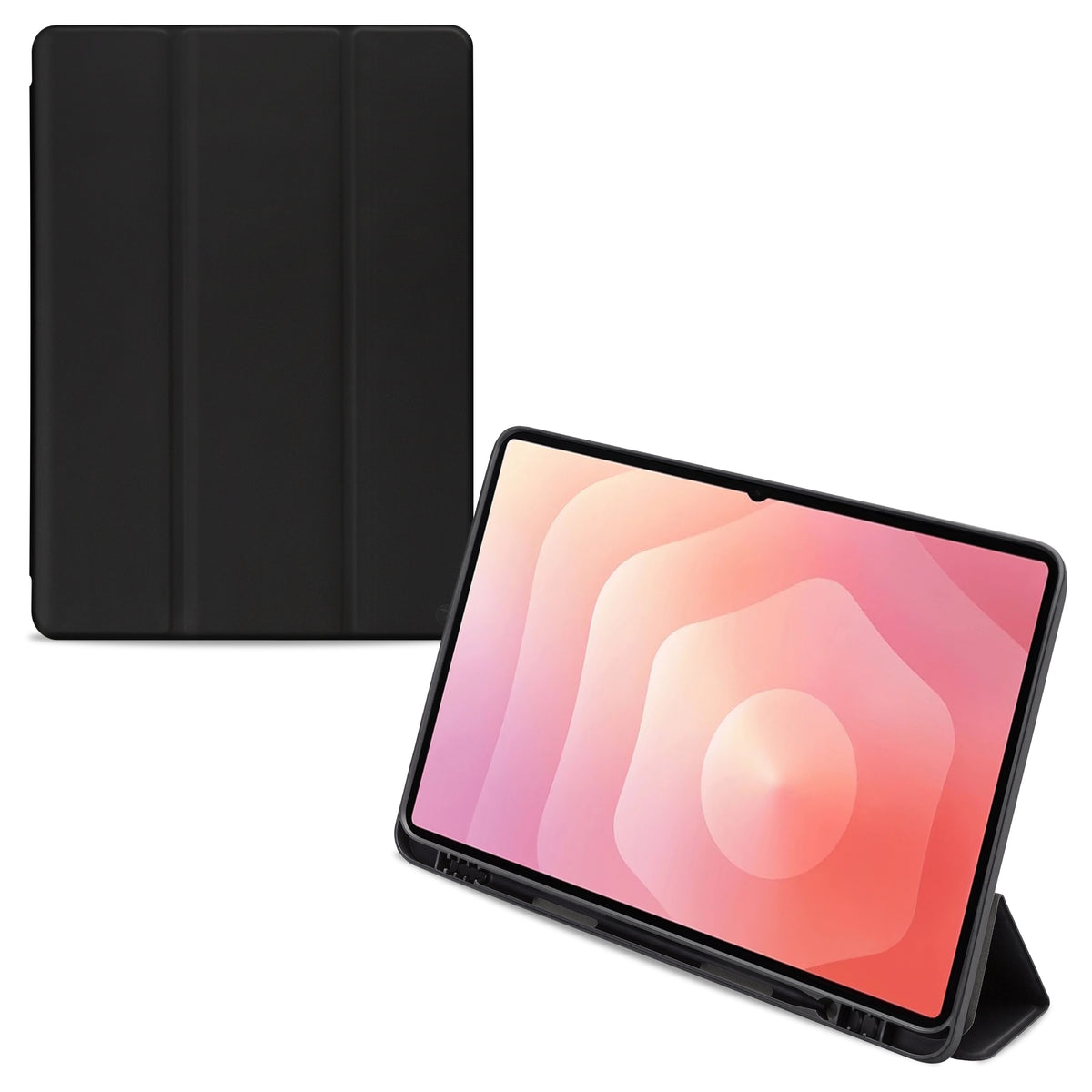 Mobilize Solid Folio Case For Samsung Galaxy Tab S11 Ultra Black