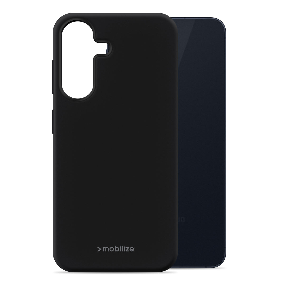 Mobilize Rubber Gelly Case Samsung Galaxy A57 5G Matt Black