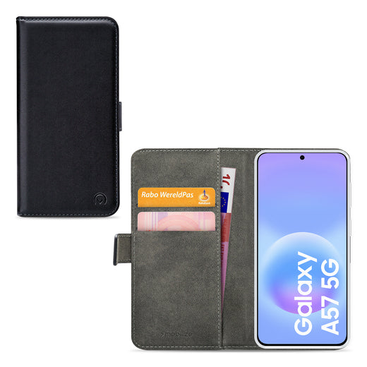 Mobilize Classic Gelly Wallet Book Case Samsung Galaxy A57 5G Black