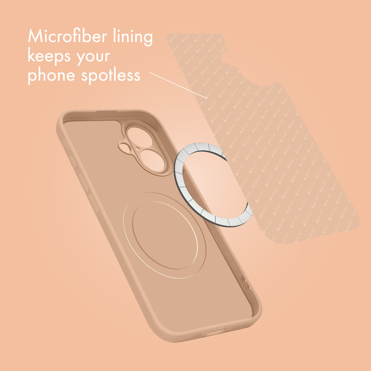 My Style Protective Flex Magsafe Compatible Case For Samsung Galaxy A57 5G Soft Pink