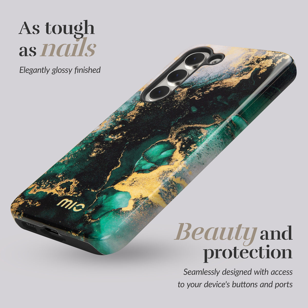 Mio By Mobilize Mio Green Marble Magsafe Compatible For Samsung A27 5G