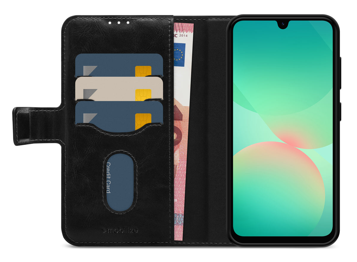 Mobilize 2In1 Magnet Gelly Wallet Case Samsung Galaxy A27 5G Black