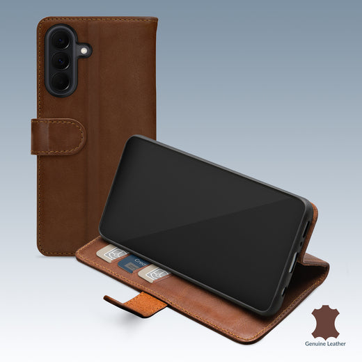 Mobilize Leather Wallet Samsung Galaxy A37 5G Brown