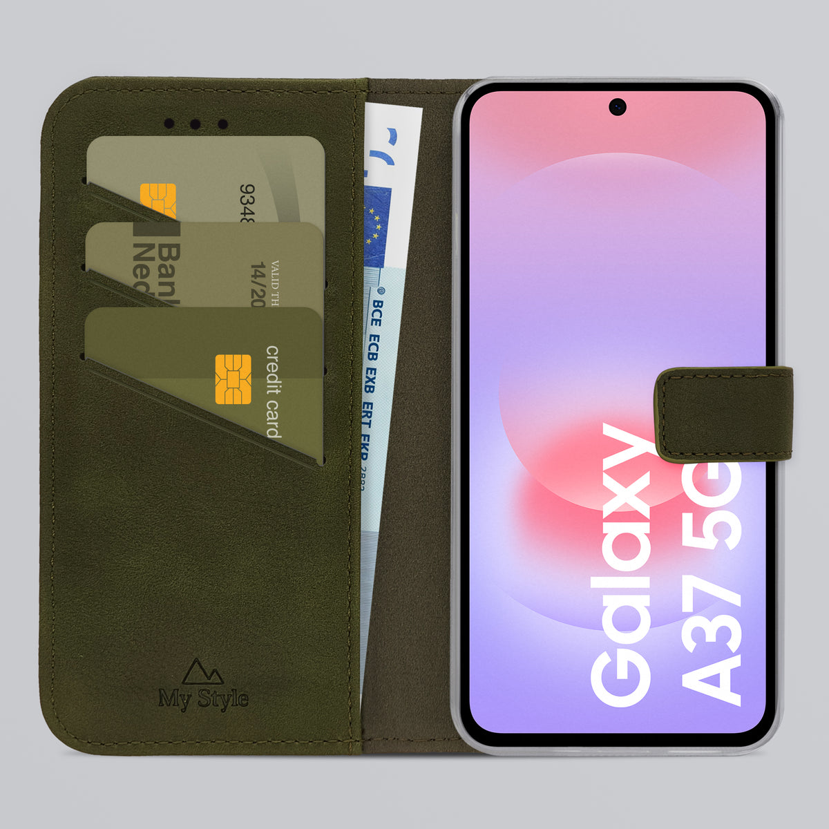 My Style Flex Wallet For Samsung Galaxy A37 5G Forest Green