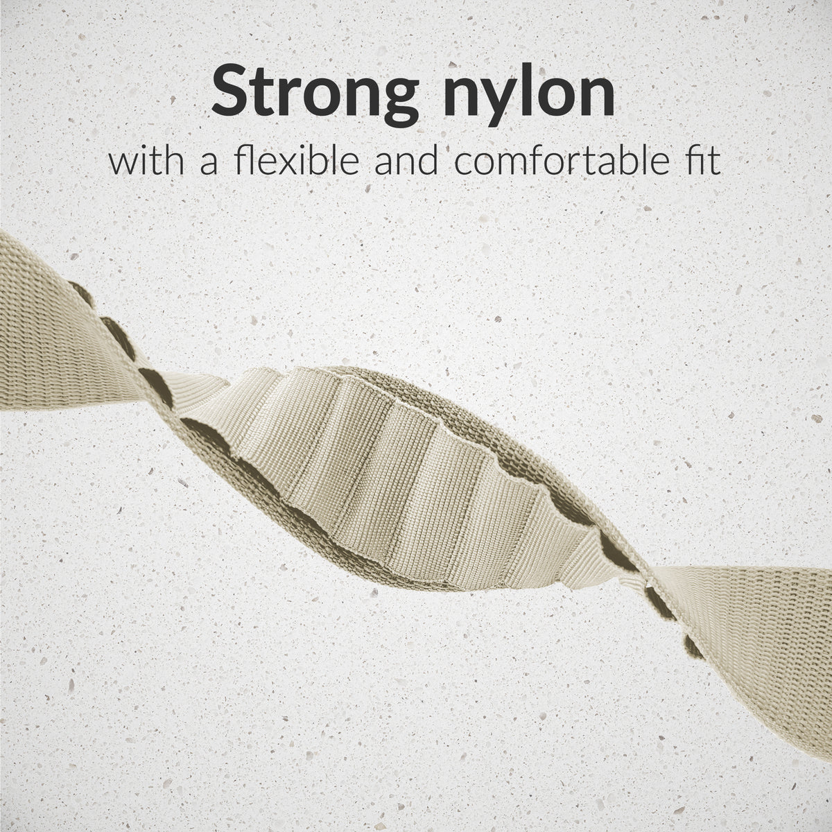 Mobilize Nylon Watch Band - Alpine - Titanium Connector - For Apple 42/44/45/49Mm - Starlight