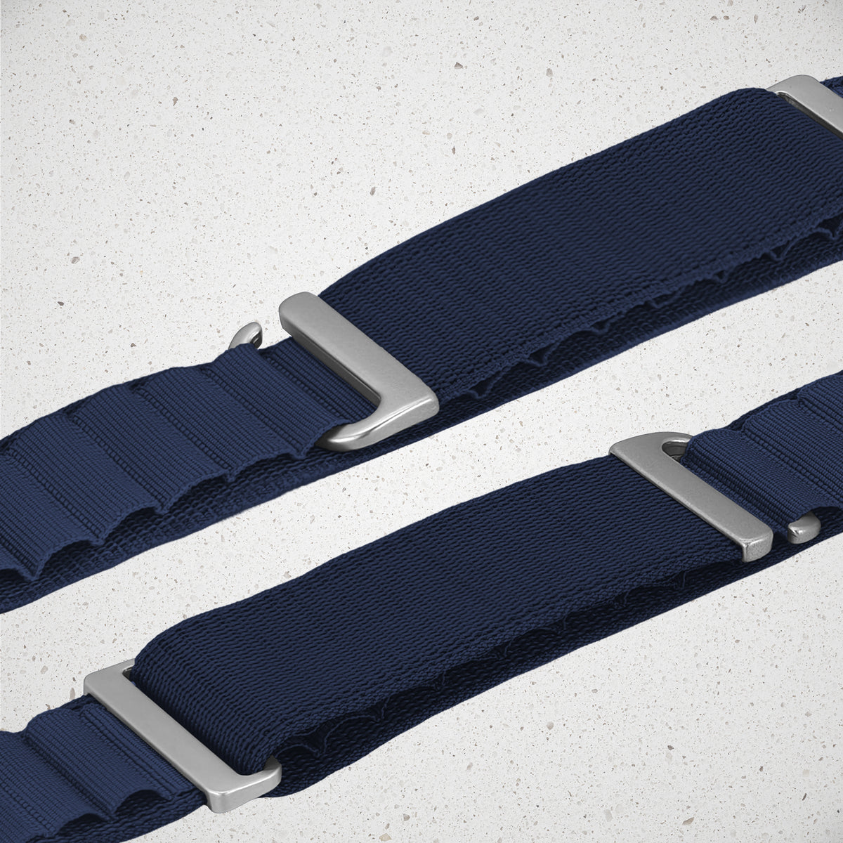 Mobilize Nylon Watch Band - Alpine - Titanium Connector - For Apple 42/44/45/49Mm - Blue