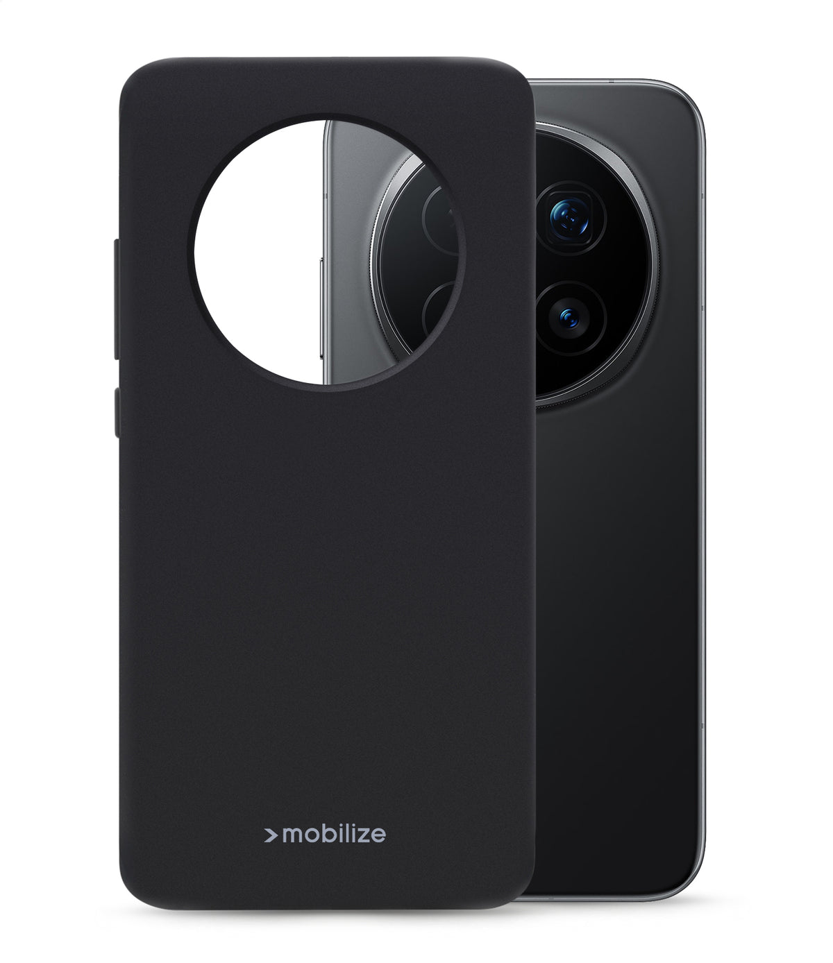 Mobilize Rubber Gelly Case Honor Magic8 Pro Matt Black