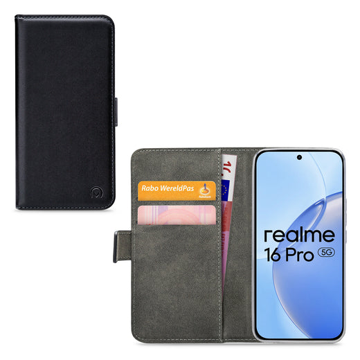 Mobilize Classic Gelly Wallet Book Case Realme 16 Pro 5G Black