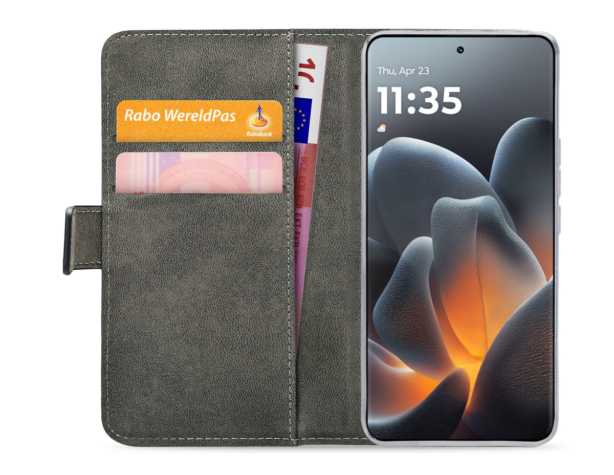 Mobilize Classic Gelly Wallet Book Case Motorola Signature Black