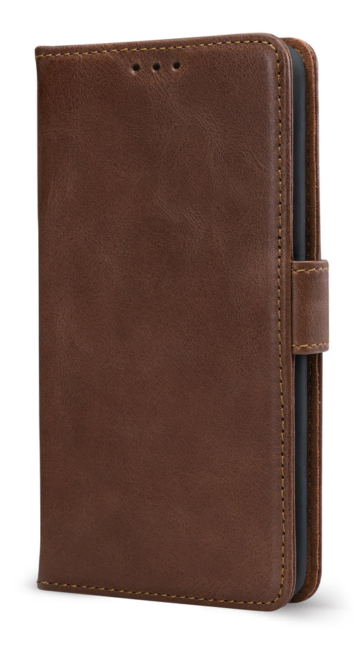 Mobilize Leather Wallet Samsung Galaxy S25 Fe 5G Brown