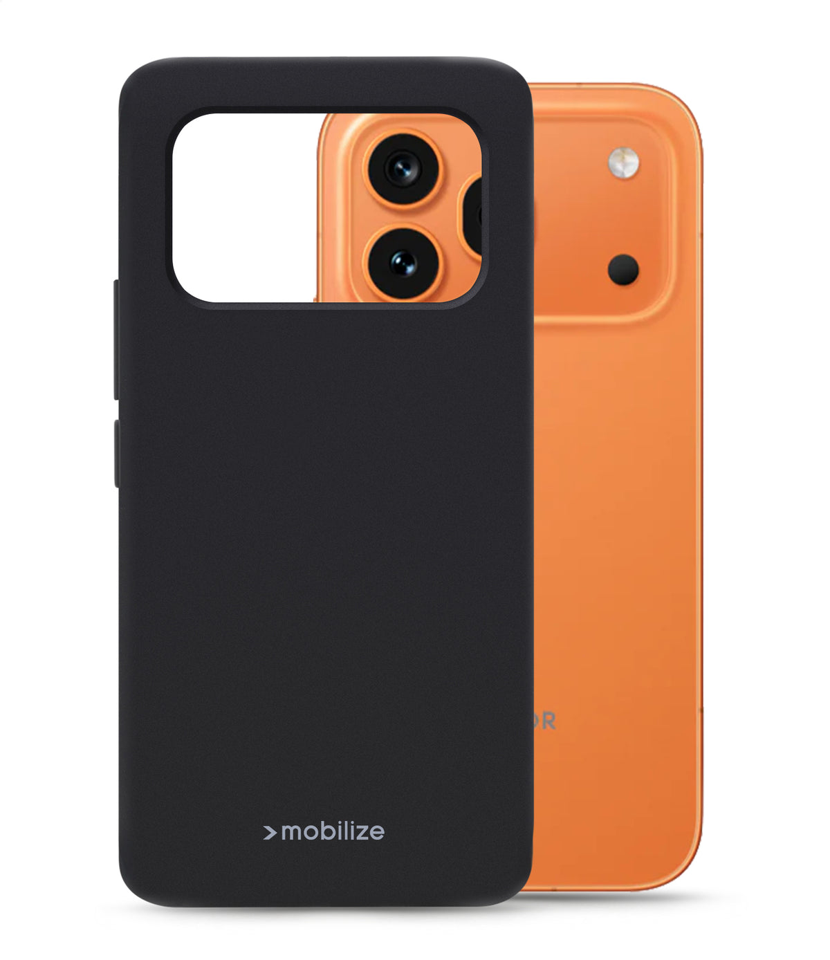 Mobilize Rubber Gelly Case Honor 600 Pro Matt Black
