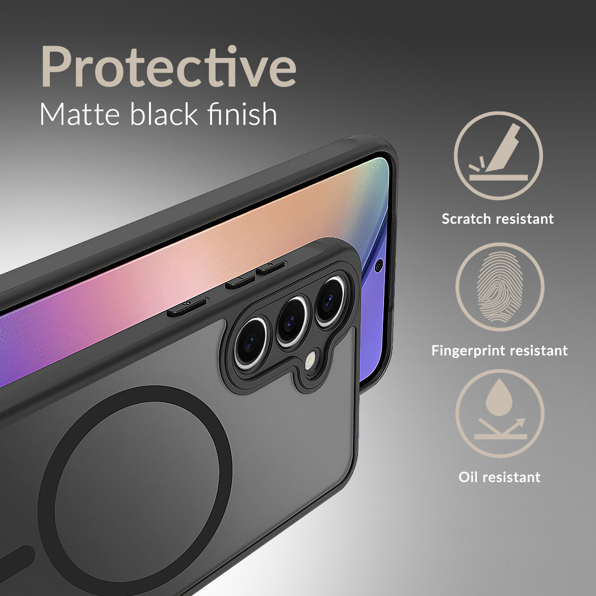 Mobilize Magsafe Compatible Hybrid Case Google Pixel 11 Pro Xl Black