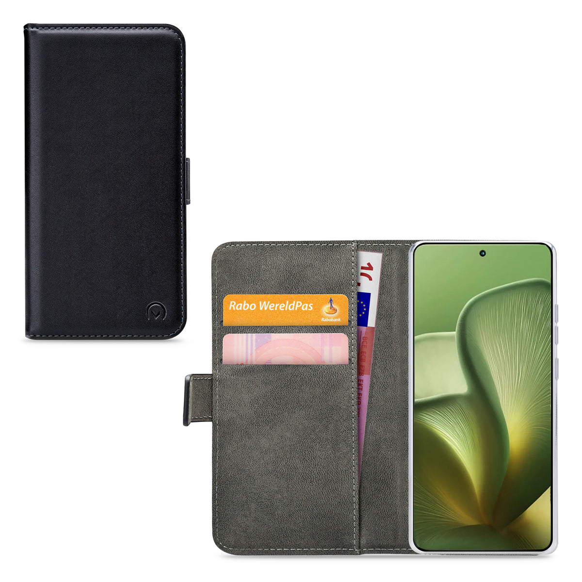 Mobilize Classic Gelly Wallet Book Case Motorola Edge 60 Neo Black
