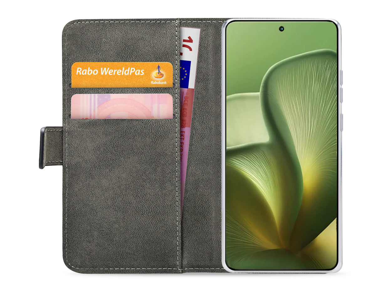 Mobilize Classic Gelly Wallet Book Case Motorola Edge 60 Neo Black