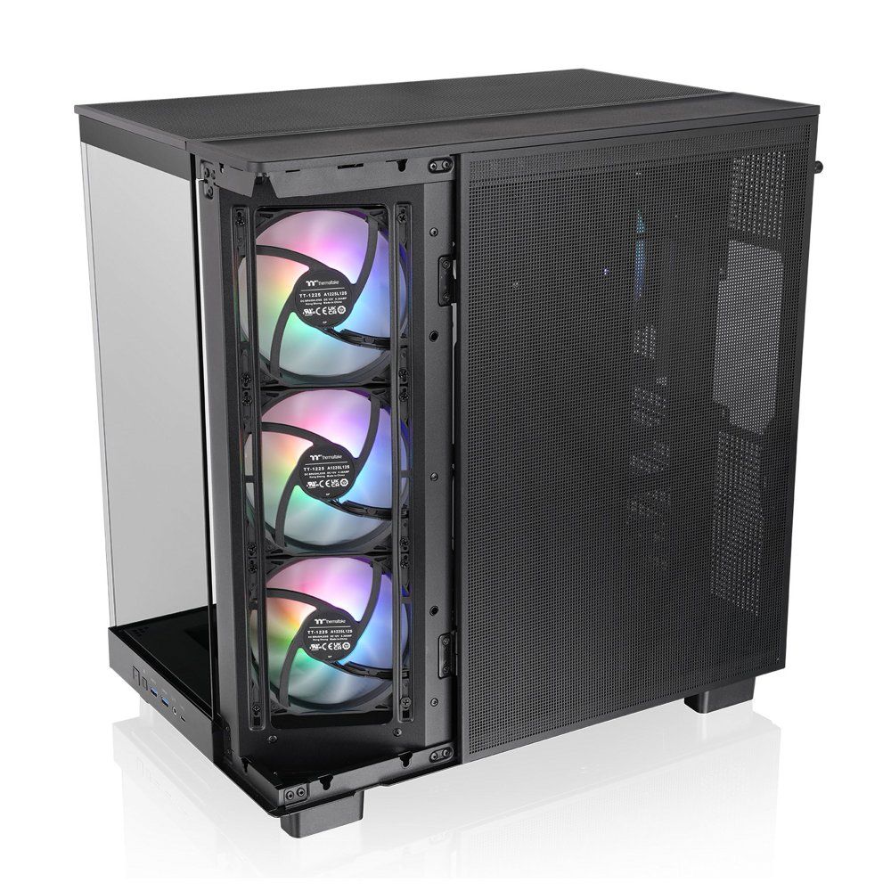 Thermaltake View 380 XL TG ARGB | Mid Tower Case | Zwart (CA-11E-00M1WN-00)