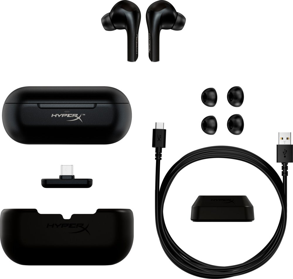 HyperX Cloud MIX Buds | Draadloze In-Ear Gaming Oordopjes | Bluetooth | Zwart