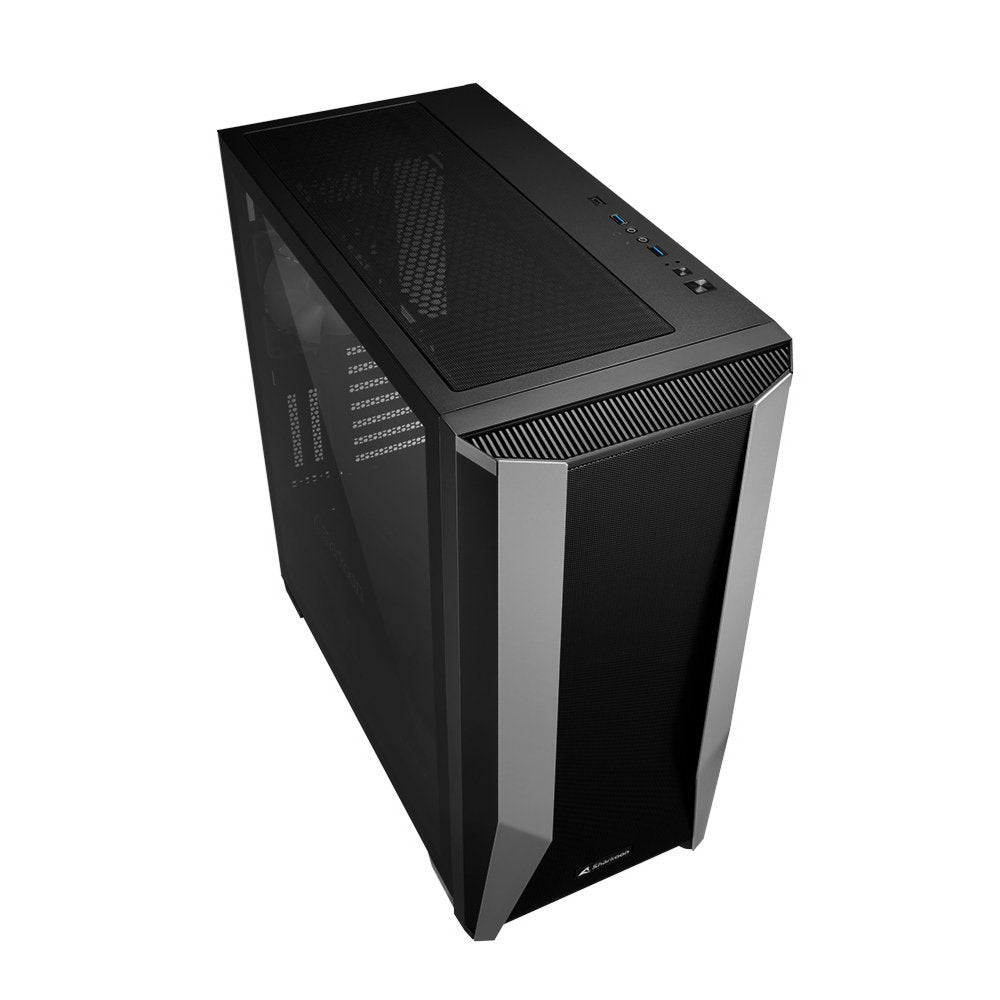 Sharkoon TG7M RGB | Midi Tower Case | Zwart