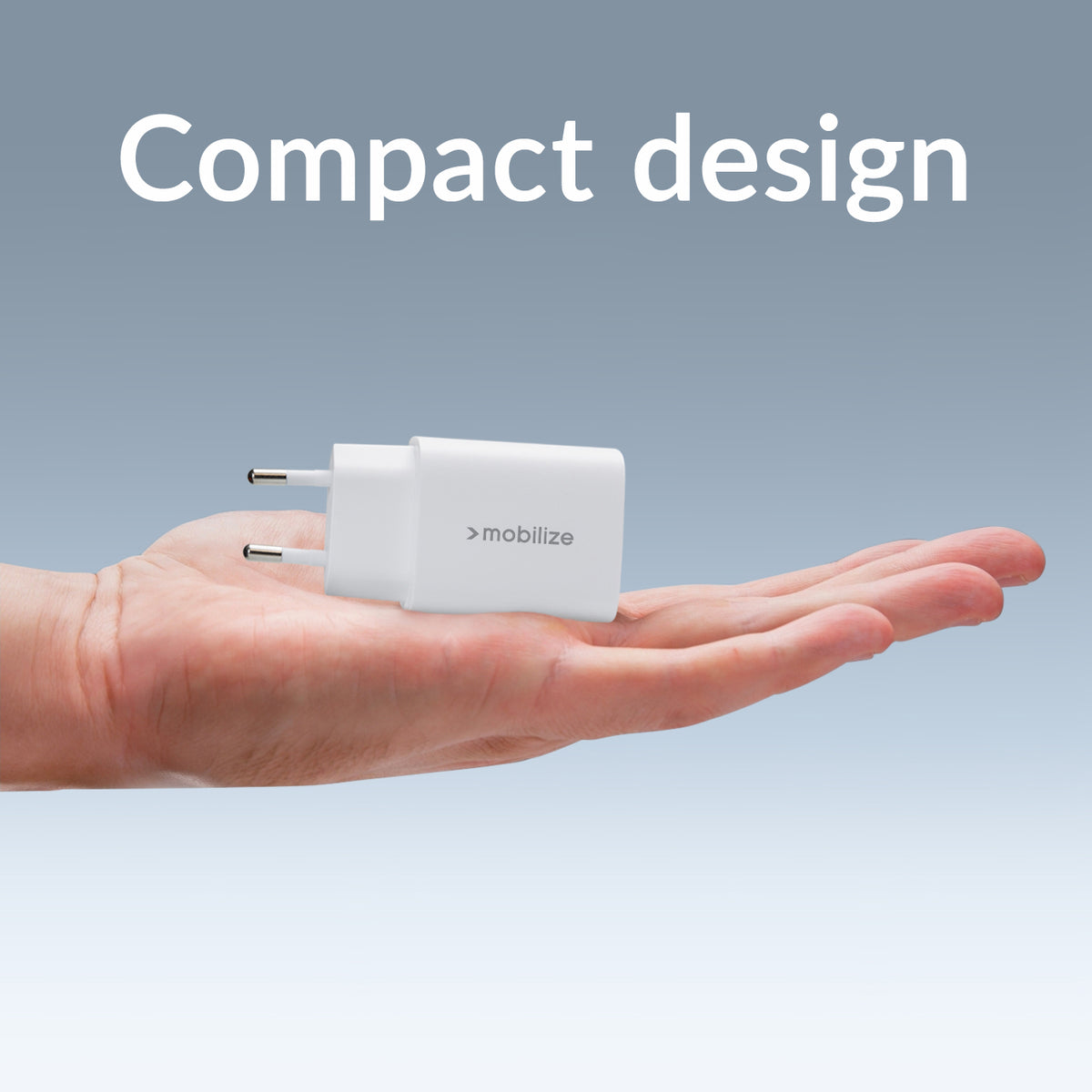 Mobilize Bulk Mobilize Wall Charger Usb-C + Usb 20W White (Bulk)