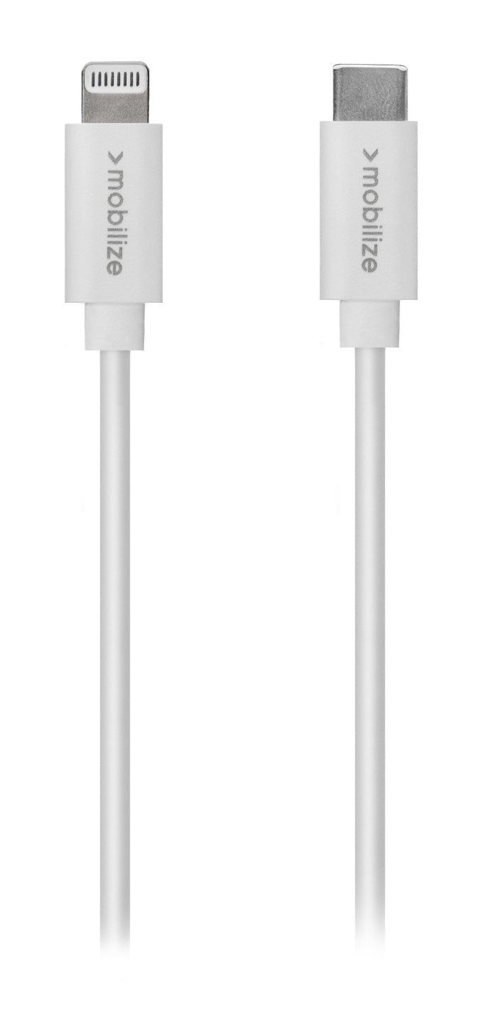 Mob Oem Cable Usb-C To Apple Lightning (Non Mfi) 1M. White (Bulk)