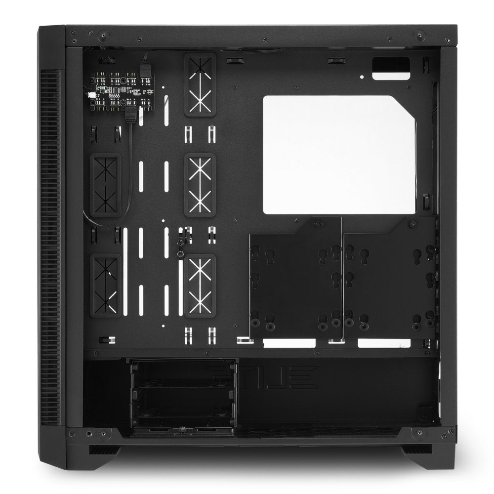 Sharkoon ELITE SHARK CA200G | Midi Tower Behuizing | Zwart