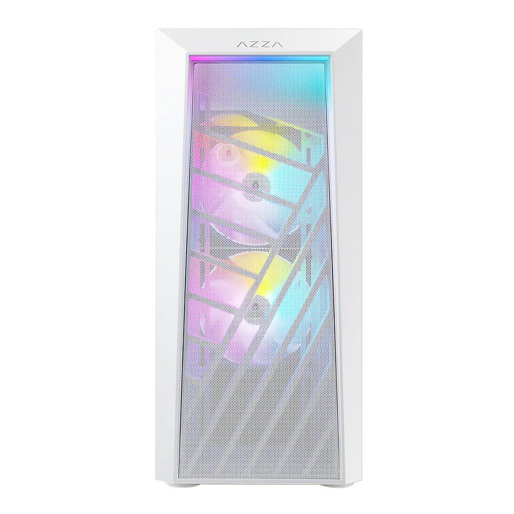 Case Azza Sentinel | Midi Tower | RGB | Wit