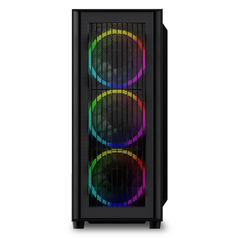 Sharkoon RGB Wave | Tower Case | Zwart