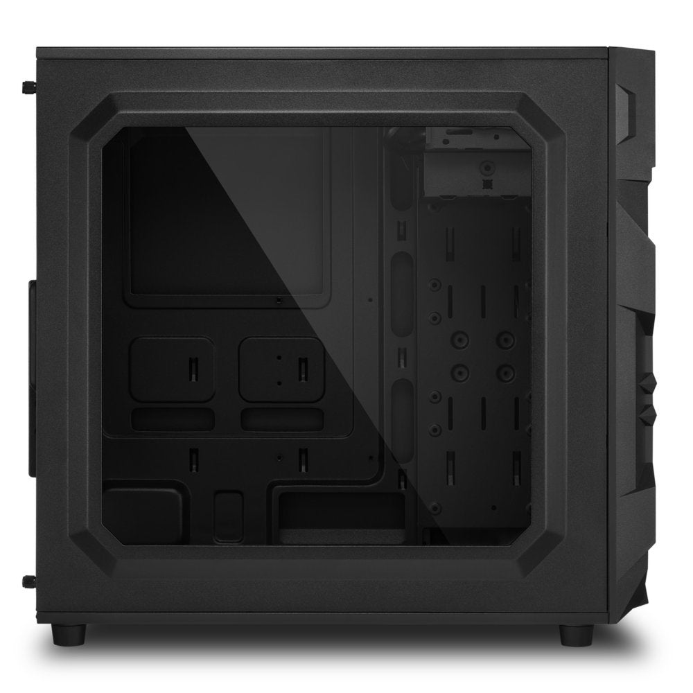 Sharkoon VG7-W RGB | Midi Tower Behuizing | Zwart | Met RGB-verlichting en Acryl Zijpaneel