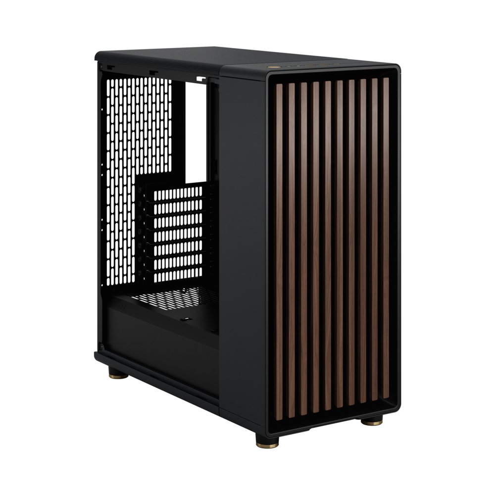 Fractal Design North Clear | Midi Tower Behuizing | Zwart (Charcoal)