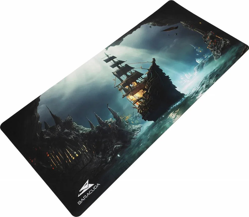Baracuda GHOSTSHIP | Gaming Mousepad | 75x35cm | Anti-slip - Essentify