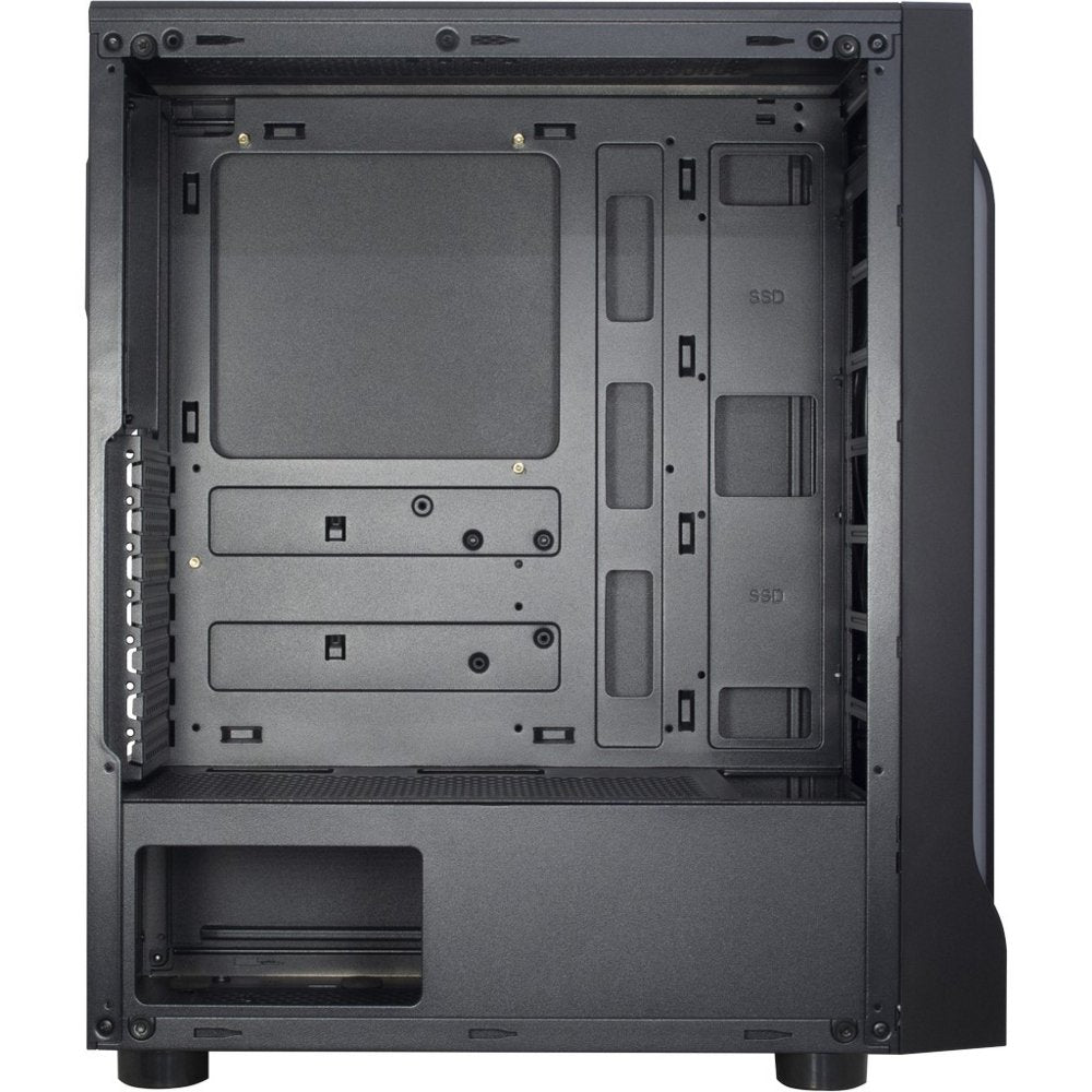 Inter-Tech A-3411 Creek RGB | Midi Tower | Zwart